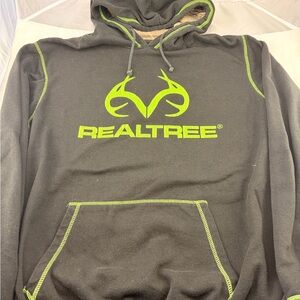 Realtree green stitch hoodie XXL